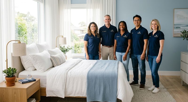 Gelsea mattress brand team and workspace